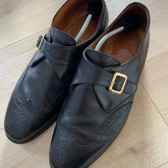 mens brown dress shoes size 14 The Slip-On (Chestnut) 9.5 / Wide main image 0
